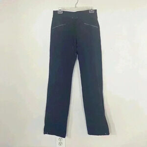 Athleta navy flared leggings‎ yoga pants small